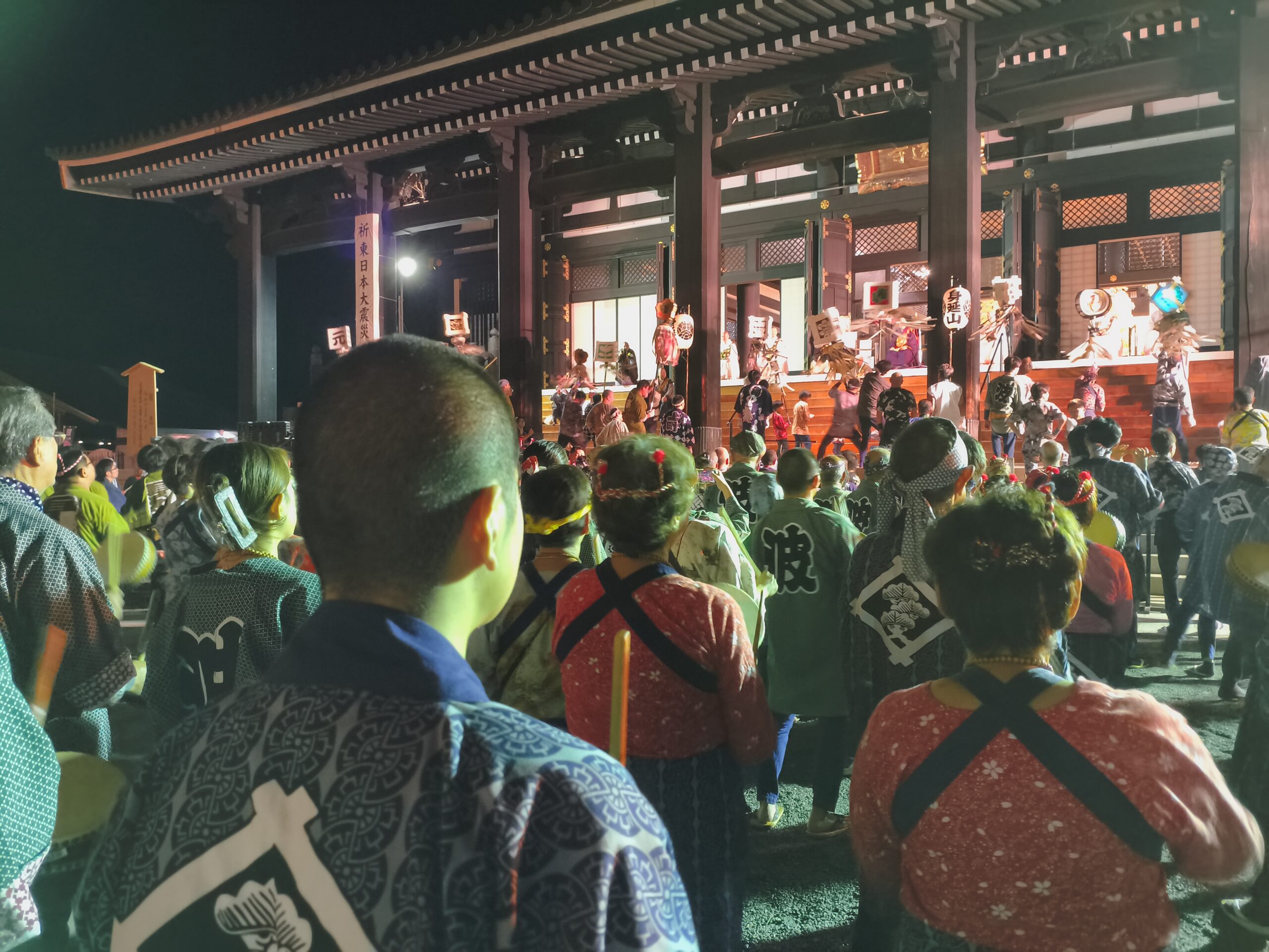 万灯行列に参加しました